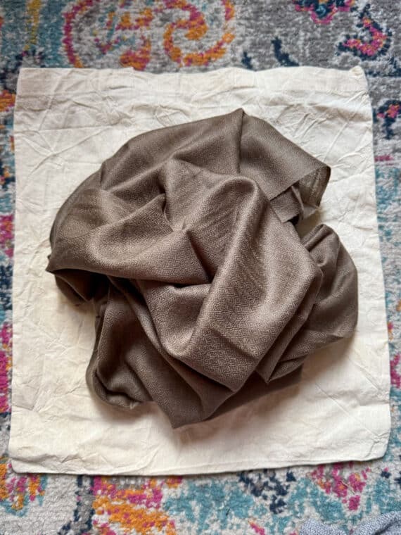 Mini Cashmere Scarf - Taupe Grey (Tortora)
