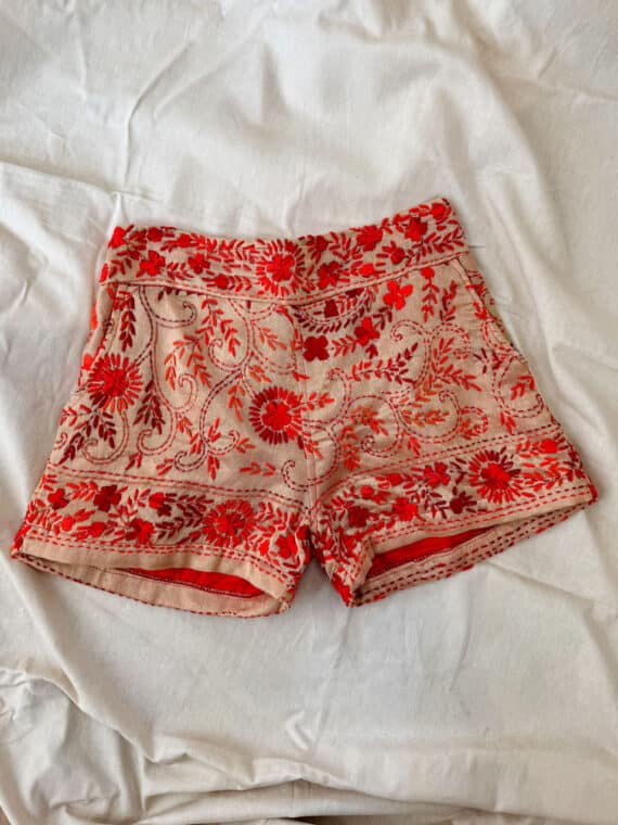 Embroidered Shorts N.03
