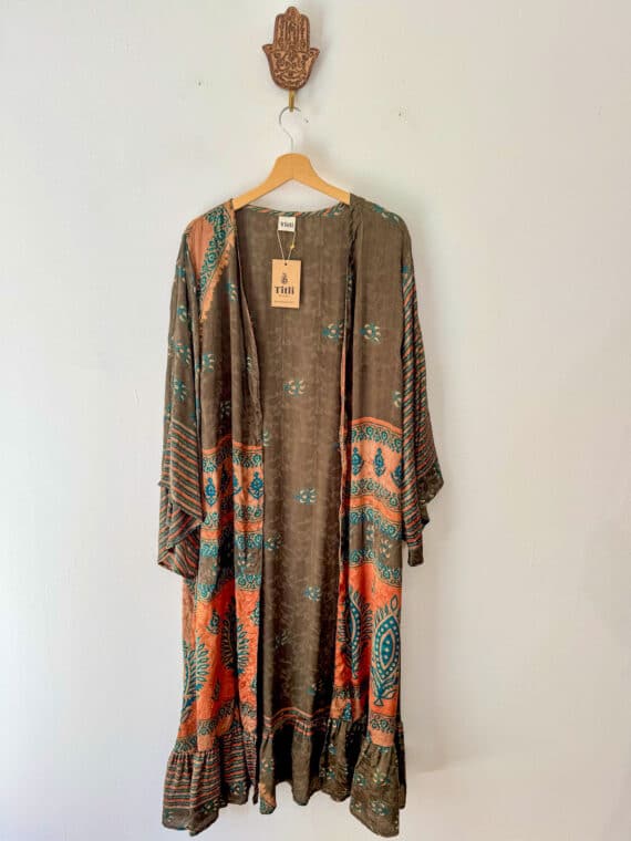 Silk Mariposa Kimono N.11