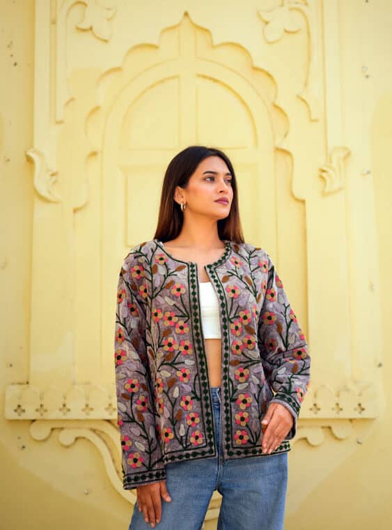 Velvet Suzani Jacket N.08 / L