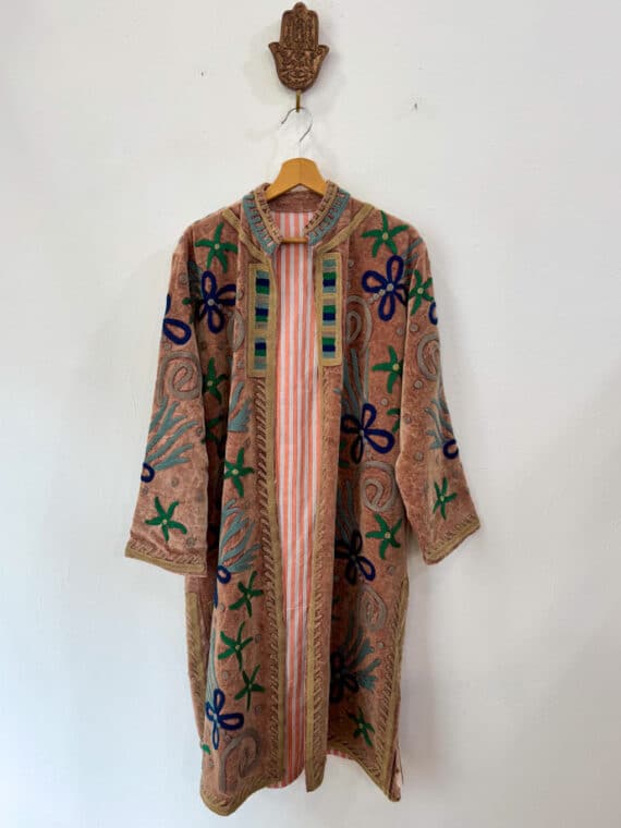 Velvet Suzani Coat N.06