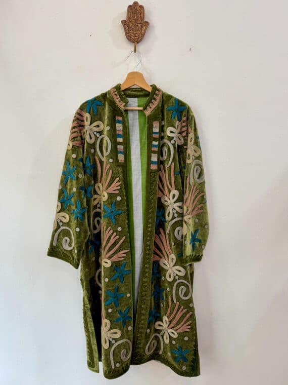 Velvet Suzani Coat n.02