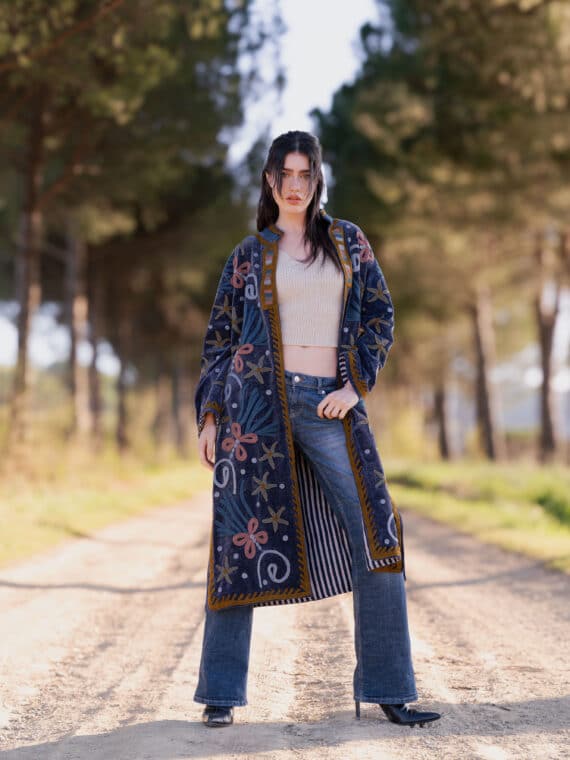 Velvet Suzani Jacket N.05