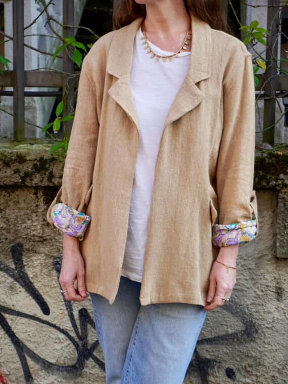 Khadi Blazer ~ Desert