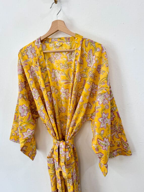Blockprinted Kimono N.10