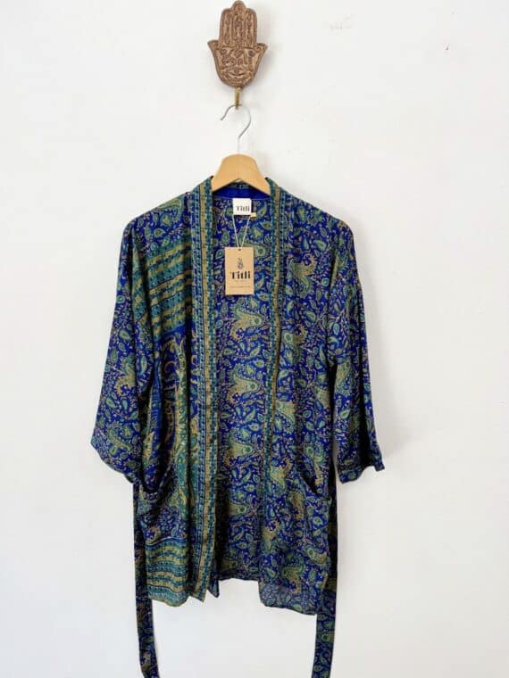 Silk Kimono with Belt N.10