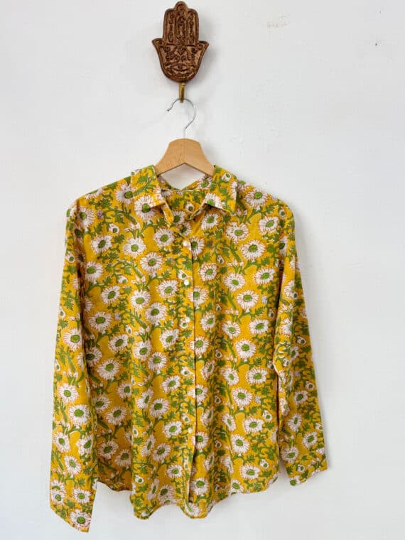 Blockprinted Amelie Shirt N.03