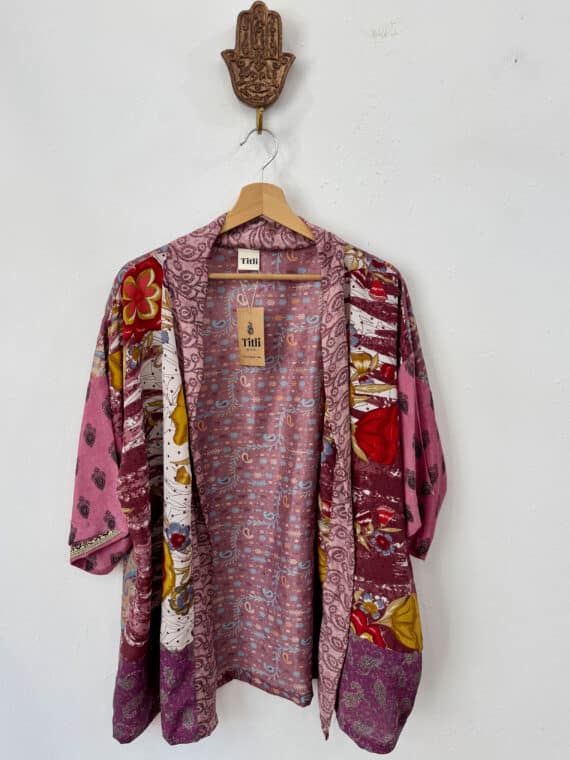 Short Patchwork Kimono N.11