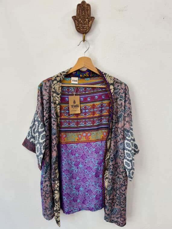 Short Patchwork Kimono N.15