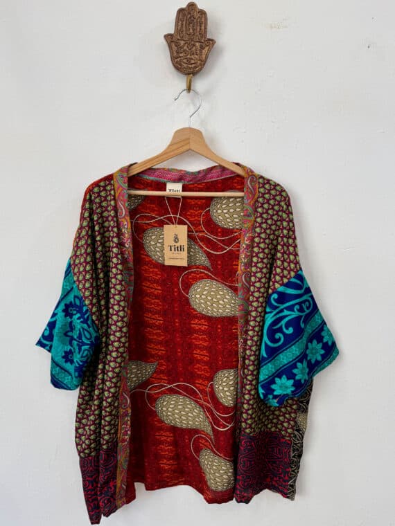 Short Patchwork Kimono N.09