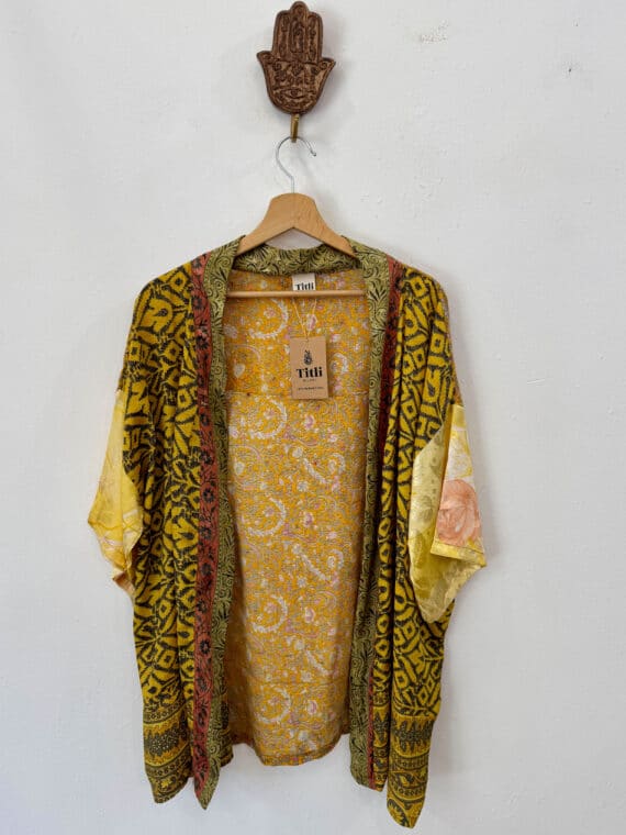 Short Patchwork Kimono N.16