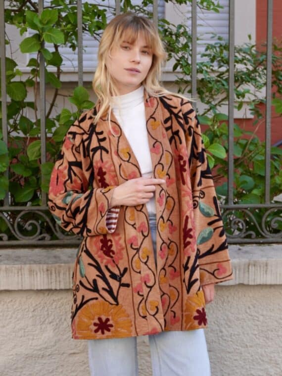 Linen Suzani Jacket N.02