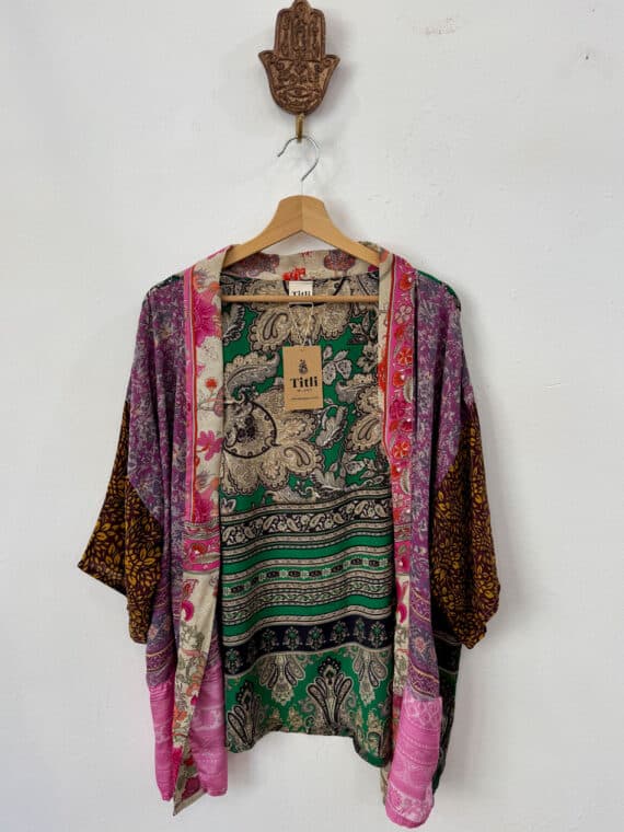 Short Patchwork Kimono N.08