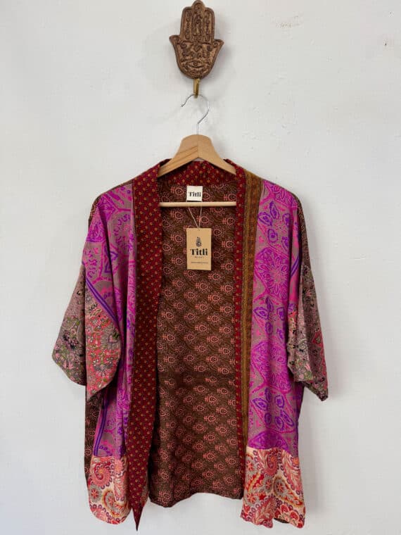 Short Patchwork Kimono N.10