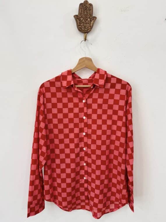 Blockprinted Amelie Shirt Coord-Set N.03