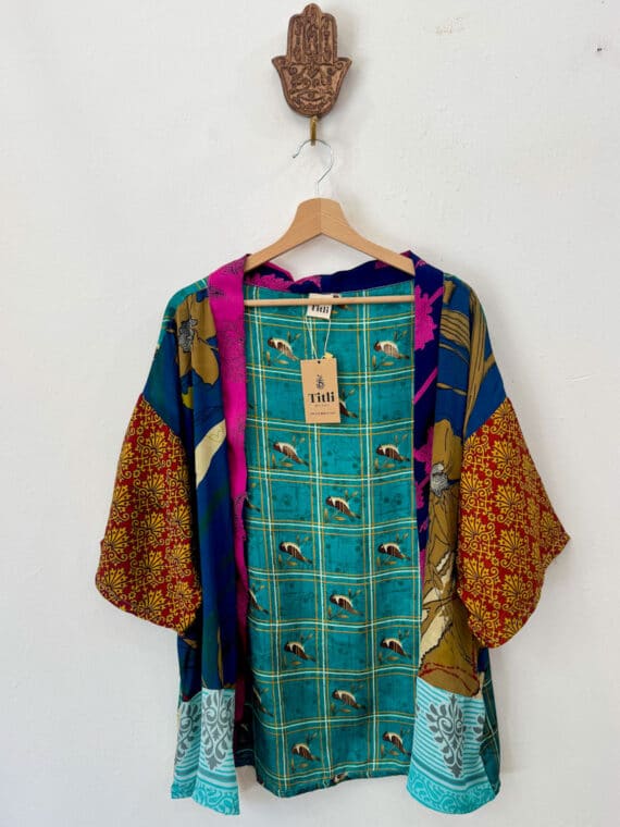 Short Patchwork Kimono N.23