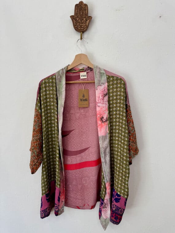Short Patchwork Kimono N.27