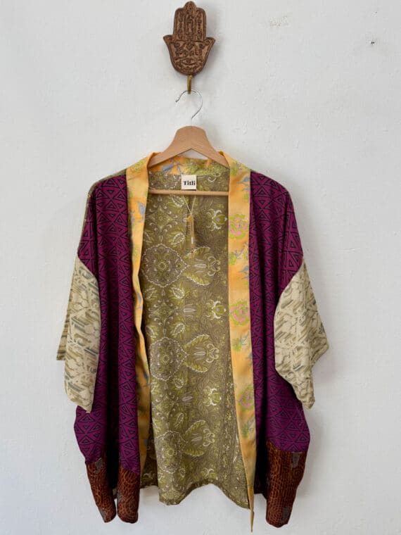 Short Patchwork Kimono N.28