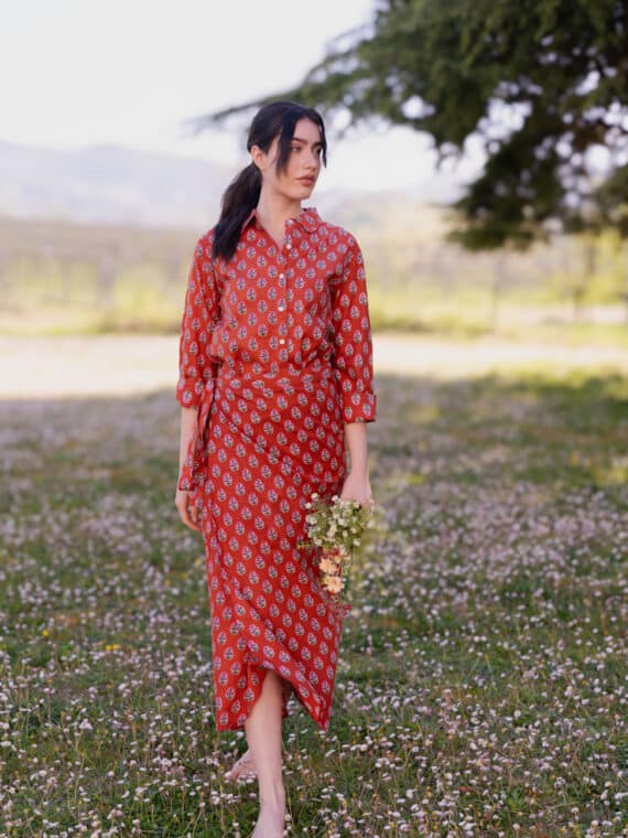 Blockprinted Coord-Set N.10