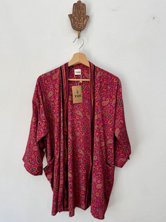 Silk Kimono with Belt N.22