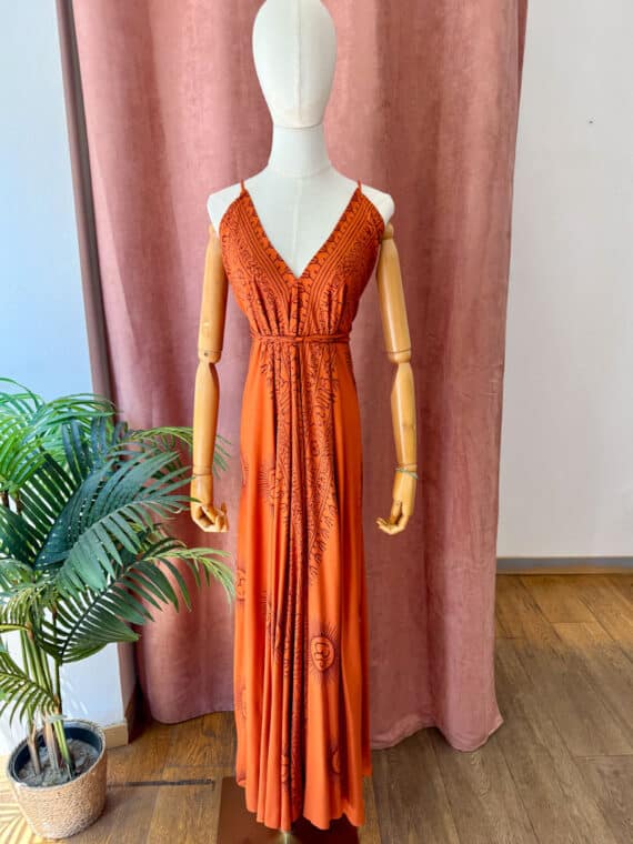 OM Anjuna Dress ~ Terracotta