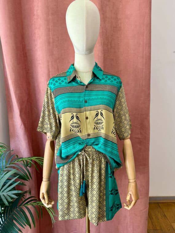 Silk Boyfriend Coord-Set N.01