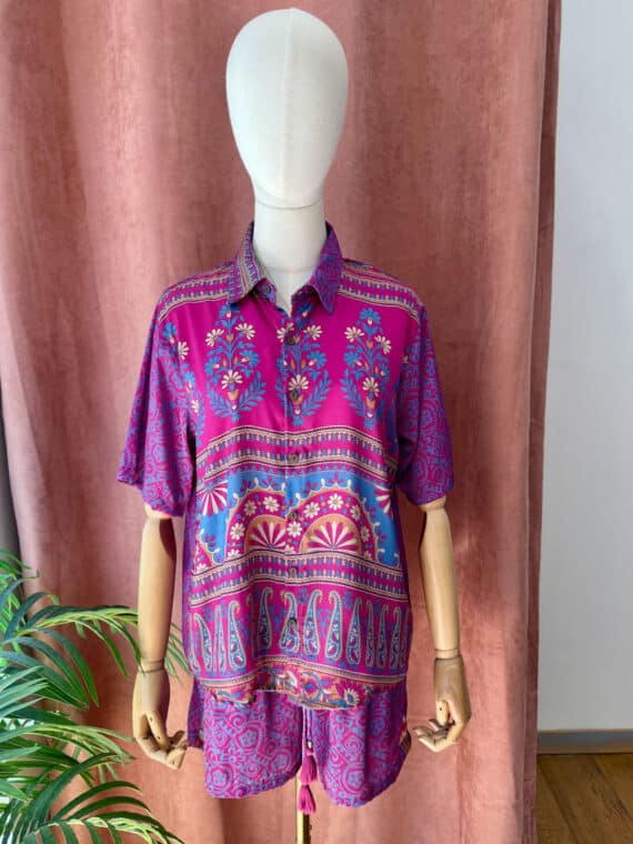 Silk Boyfriend Coord-Set N.06