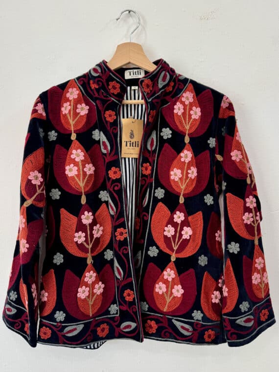 Velvet Suzani Jacket N.29