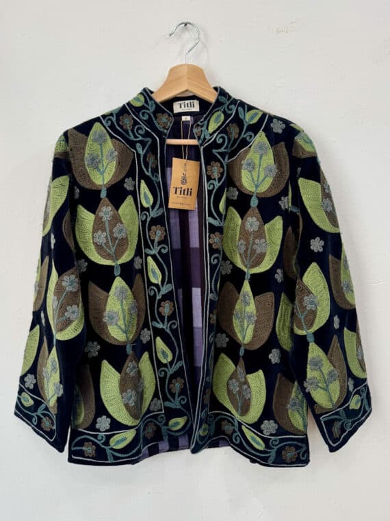 Velvet Suzani Jacket N.28