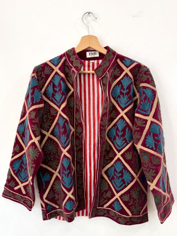 Velvet Suzani Jacket N.22