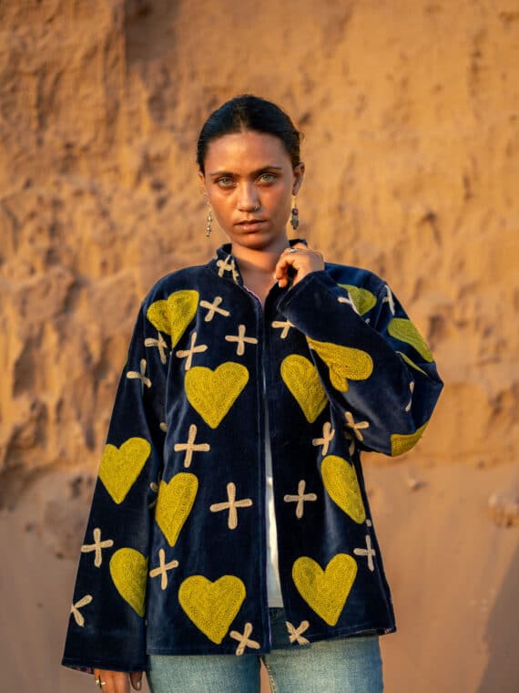 Velvet Suzani Jacket N.19