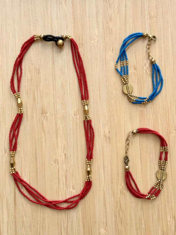Beads Necklace & Bracelet