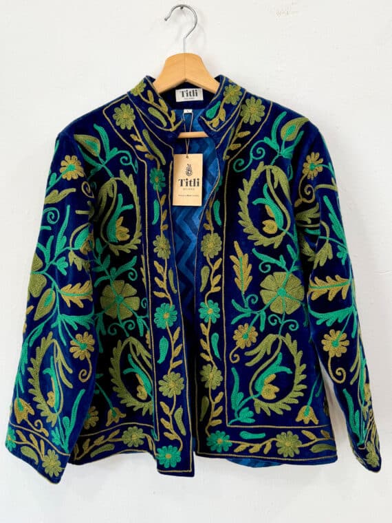 Velvet Suzani Jacket N.24