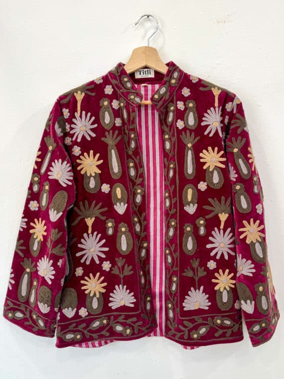 Velvet Suzani Jacket N.20