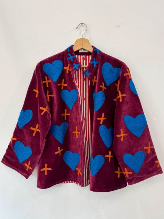 Velvet Suzani Jacket N.18
